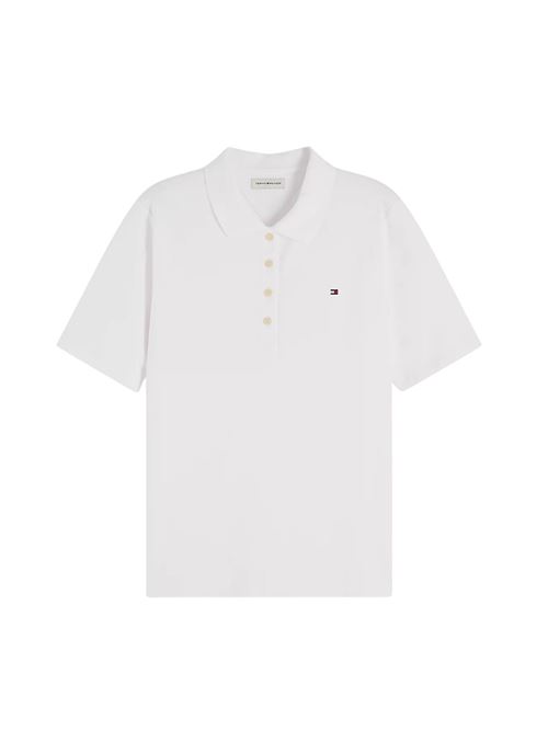 Polo regular fit in piquet Tommy Hilfiger | WW0WW43224YBL